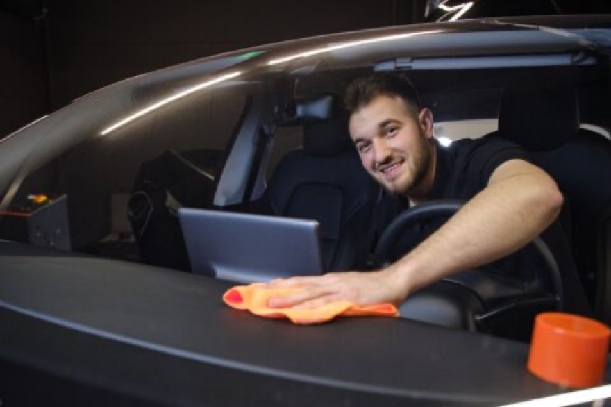 Innenreinigung vor der Leasing-Rückgabe