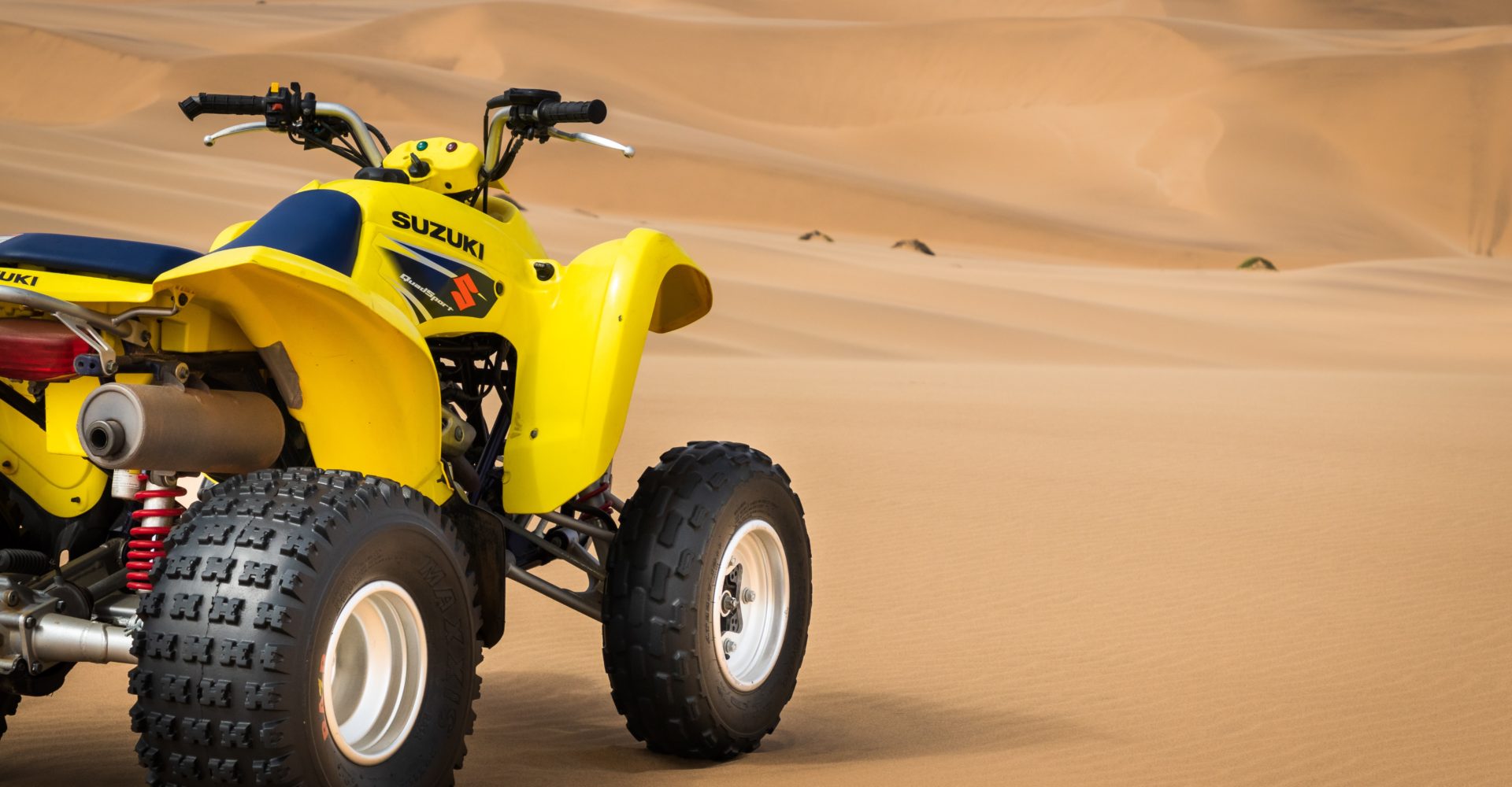 ATV Quad in der Wüste